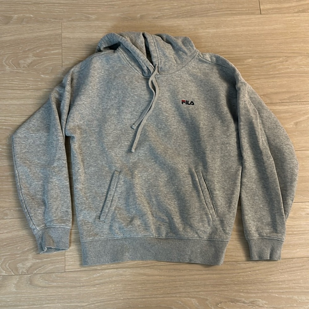 Fila gray hoodie
